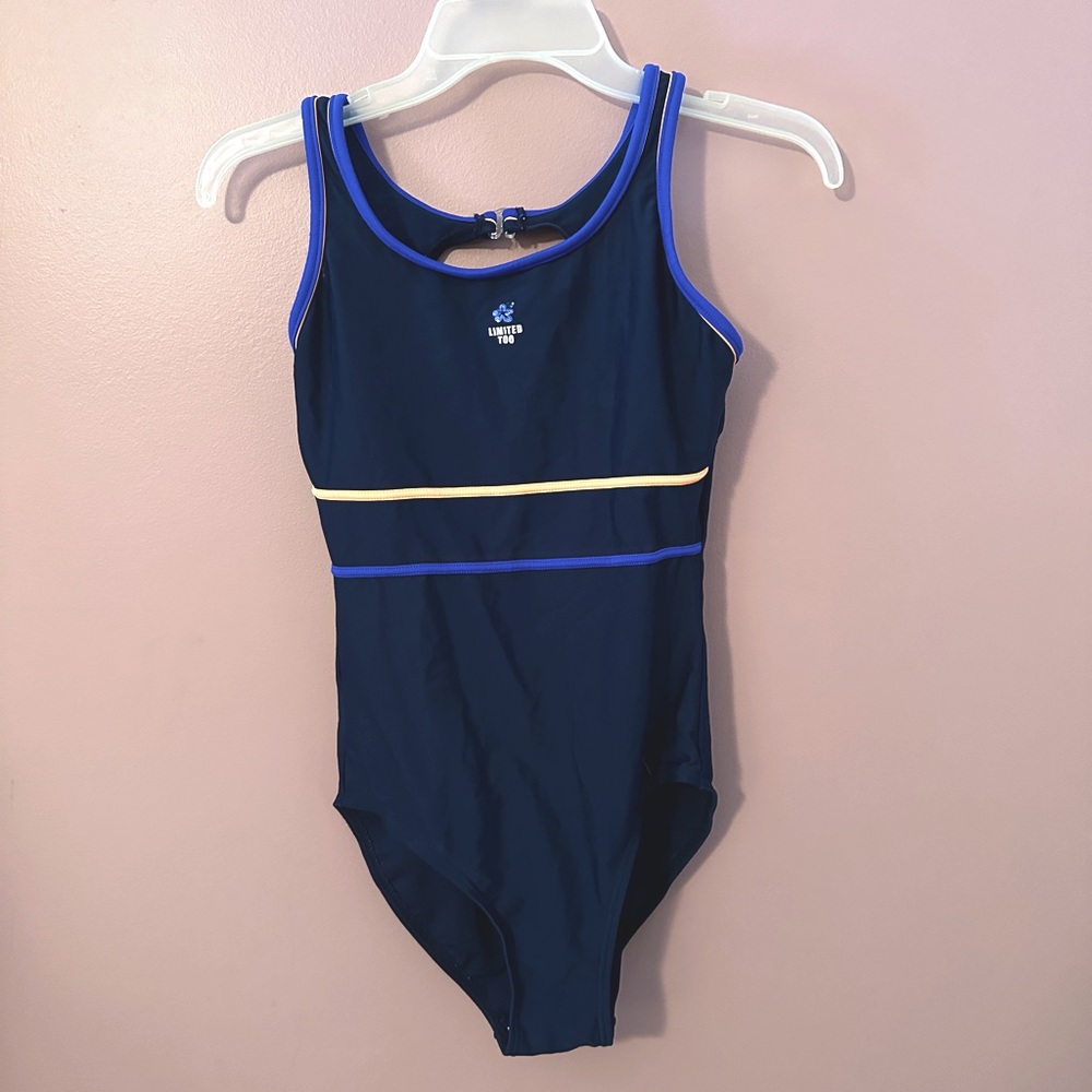 vintage y2k 90s deadstock Limited Too one piece swimsuit